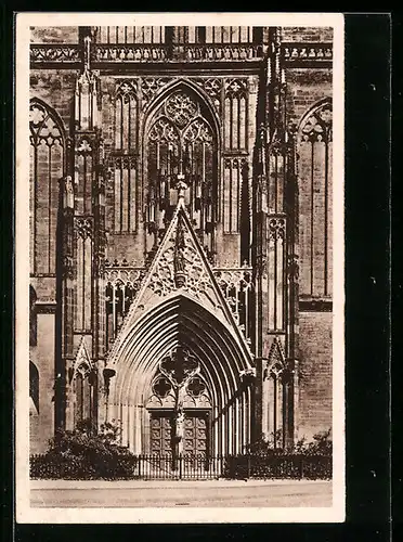 AK Magdeburg, Domhauptportal WHW Winterhilfswerk 1934-35