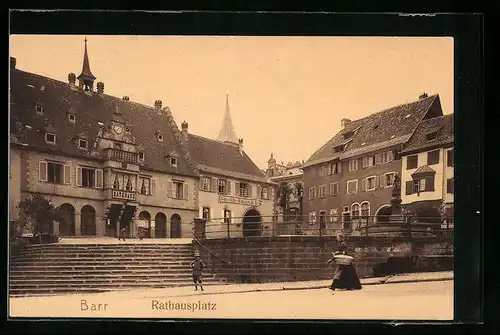 AK Barr, Rathausplatz