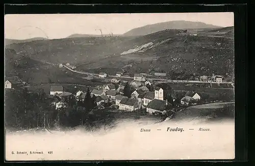 AK Fouday /Alsace, Panorama