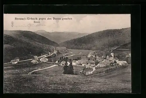 AK Breusch-Urbach, Teilansicht gegen den Donon gesehen