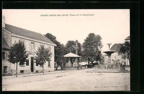 AK Sarre-Union, Place de la République