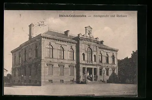 AK Illkirch-Grafenstaden, Amtgericht und Rathaus