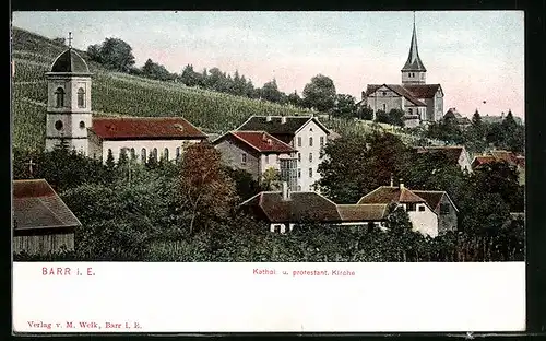 AK Barr i. E., Katholische und protestantische Kirche