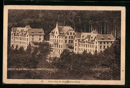 AK Saales, Sanatorium