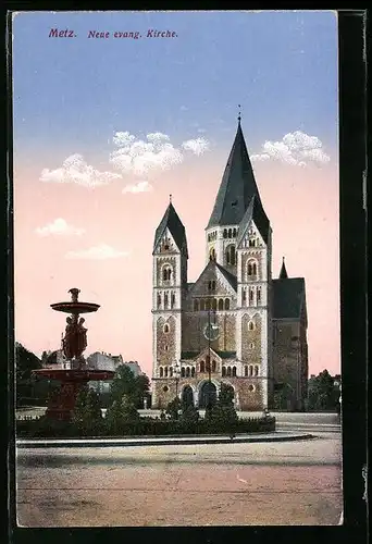 AK Metz, Neue evang. Kirche