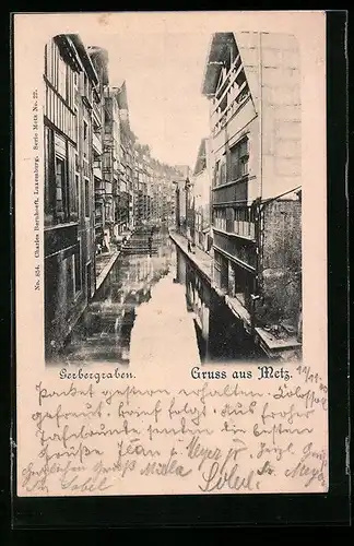 AK Metz, Partie am Gerbergraben