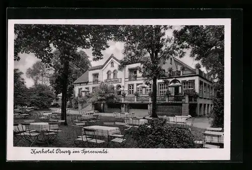 AK Burg / Spreewald, Kuhaus Spreewald, Bes. A. L. Domann