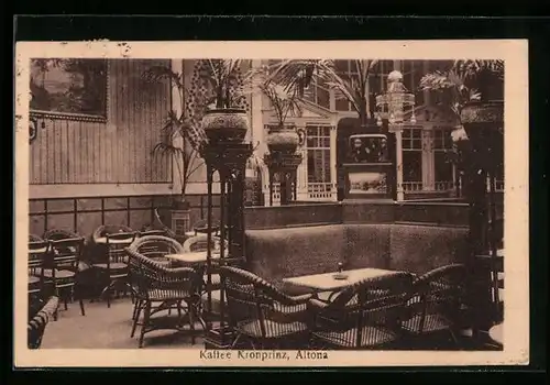 AK Hamburg-Altona, Kaffee Kronprinz