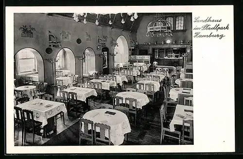 AK Hamburg-Winterhude, Landhaus im Stadtpark, Inh.: Victor Walter