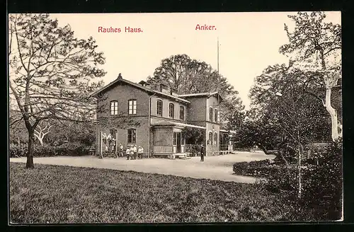 AK Hamburg-Horn, Rauhes Haus, Anker