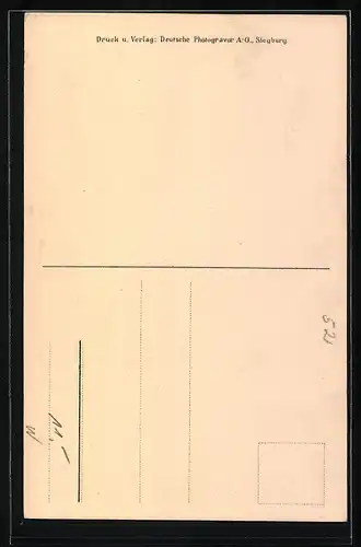 AK Siegburg, Mühlenstasse mit Frauen