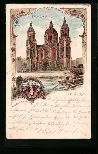 Lithographie München, Lukas-Kirche