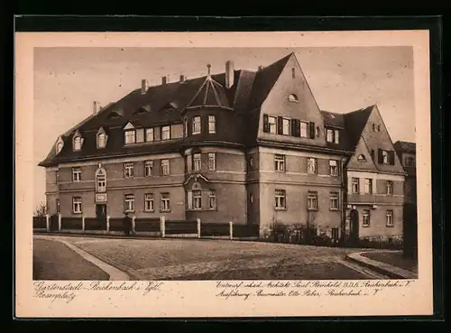 AK Reichenbach i. Vgtl., Gartenstadt-Reichenbach, Rosenplatz