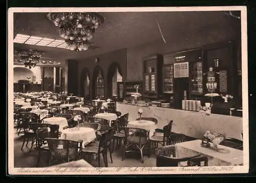 AK Hagen i. W., Café Viktoria, Inh.: E. Stratmann