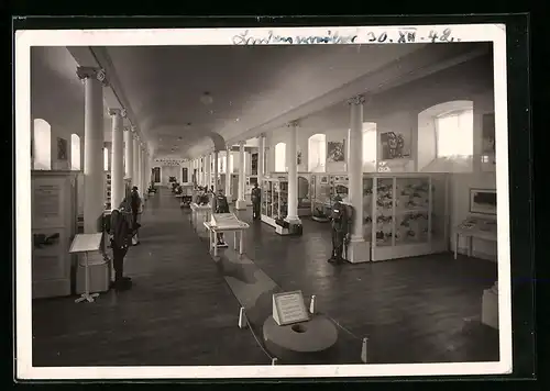 AK Karlsruhe, Armeemuseum, Deutsche Wehr am Oberrhein, Weltkriegsabteilung