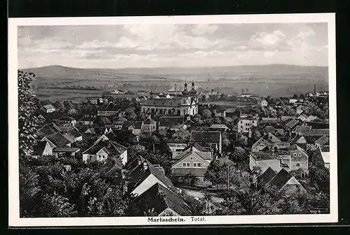 AK Mariaschein, Totale des Ortes