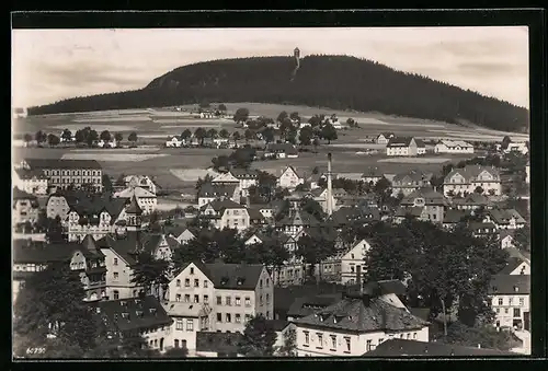 AK Weipert-Bärenstein, Ortsansicht aus der Vogelschau