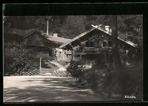 AK Dittersbach, Gasthaus Balzhütte