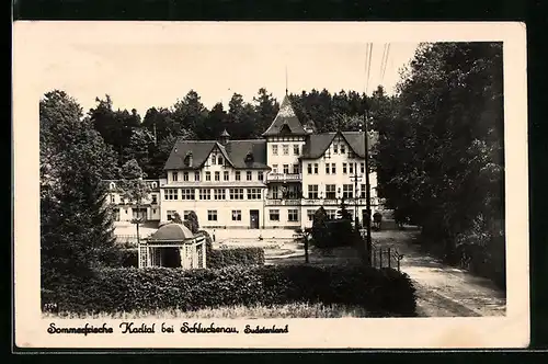 AK Karltal, Blick auf ein Hotel
