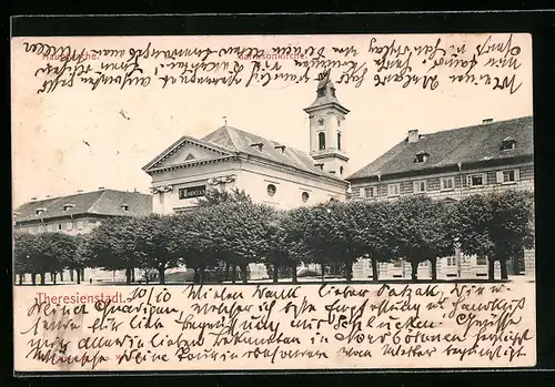 AK Theresienstadt, Hauptwache und Garnisonkirche