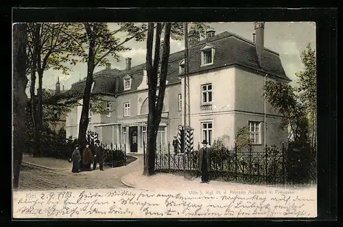 AK Kiel, Villa S. Kgl. H. d. Prinzen Adalbert v. Preussen