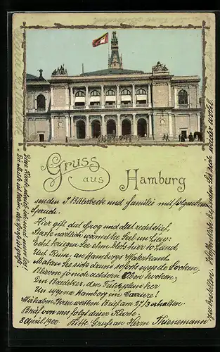 AK Hamburg, Ansicht der Börse