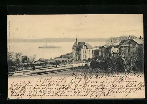 AK Kiel, Blick auf die Föhrde