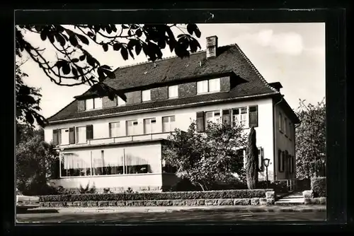 AK Bad Hersfeld, Diät-Kurheim Haus Schönewolf, am Kurpark