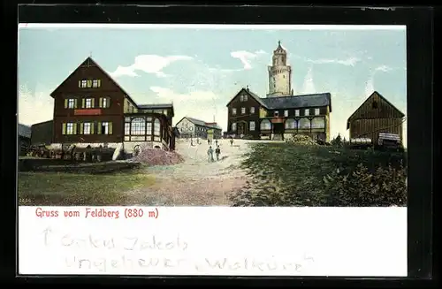 AK Feldberg, Gasthaus zur Walküre