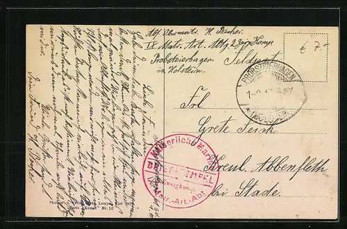 AK Kiel, Partie an der Bellevuebrücke