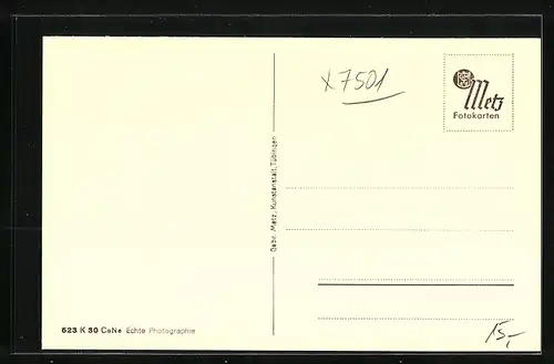 AK Frauenalb /Schwarzwald, Ortsansicht mit Kirche