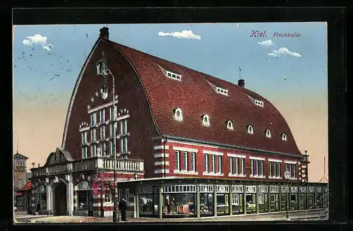 AK Kiel, Ansicht der Fischhalle