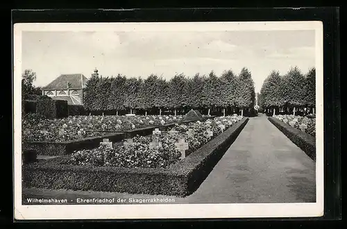 AK Wilhelmshaven, Ehrenfriedhof der Skagerrakhelden