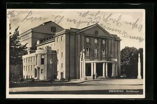 AK Stralsund, Das Stadttheater