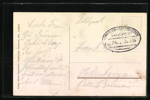 AK Cuxhaven, Strandleben mit Strandkörben