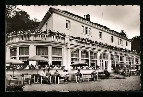 AK Bad Ems, Hotel Haus Lindenbach
