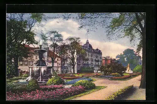 AK Düsseldorf, Anlagen an der Königsallee