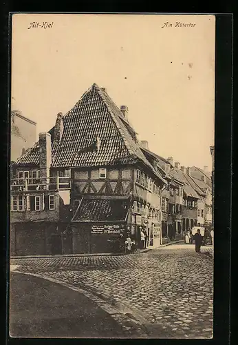 AK Kiel, Strassenpartie am Kütertor