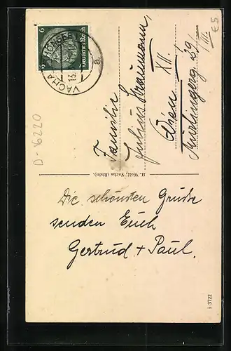 AK Vacha / Rhön, Partie am Vitusbrunnen