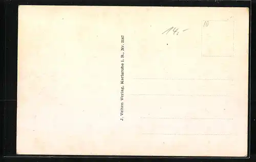 AK Karlsruhe, Partie am neuen Rathaus