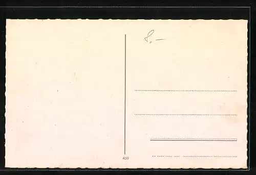 AK Karlsruhe i. B., Reichspostdirektion von der Strasse gesehen