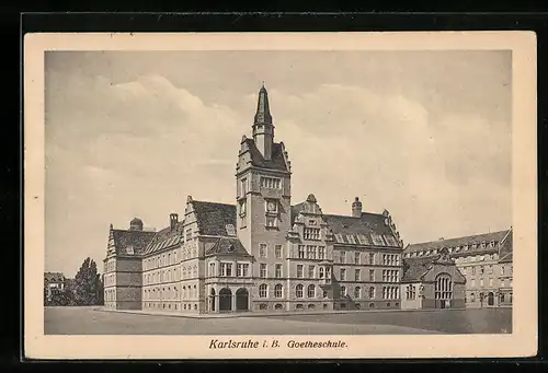 AK Karlsruhe i. B., Goetheschule