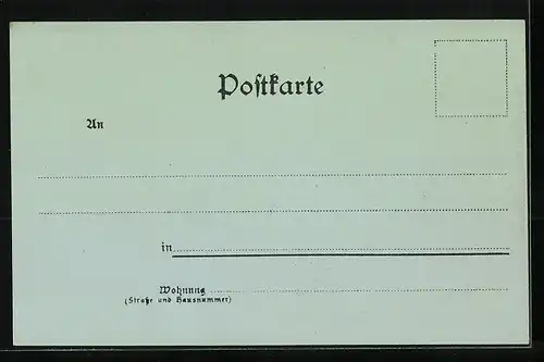 Lithographie Schliersee, Wurzhütte, Gesamtansicht mit See und Bergen