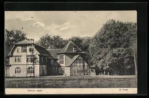 AK Braunschweig, Gasthaus Grüner Jäger