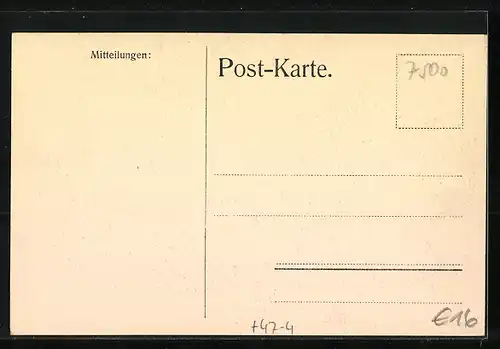 AK Karlsruhe i. B., Arminenhaus, Grosse Kneipe, Innenansicht