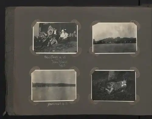 Fotoalbum 83 Fotografien, Ansicht Hammer am See, Böhmen - Reichenberger Region, Reisealbum 1924 - 1927