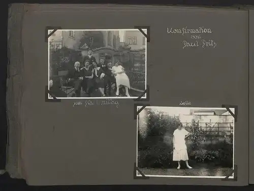 Fotoalbum 83 Fotografien, Ansicht Hammer am See, Böhmen - Reichenberger Region, Reisealbum 1924 - 1927