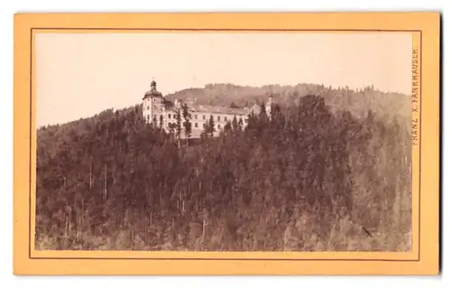 Fotografie Franz X. Fankhauser, Admont, Ansicht Admont, Blick nach dem Schloss Röthelstein