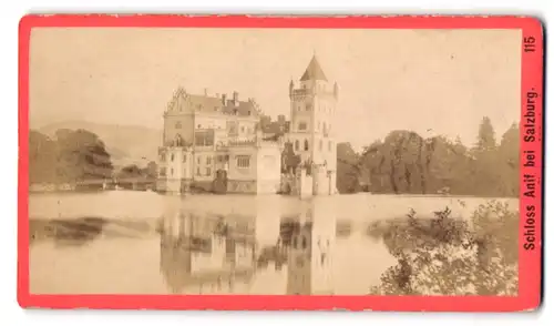 Fotografie Baldi & Würthle, Salzburg, Ansicht Salzburg, Blick nach dem Schloss Anif