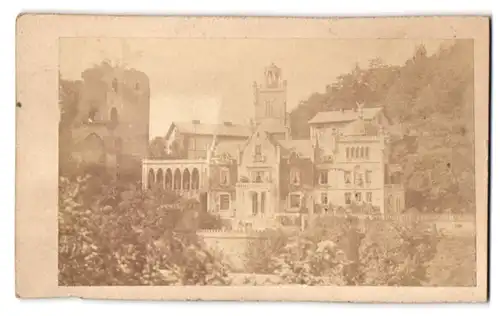 Fotografie unbekannter Fotograf, Ansicht Tharandt, Blick nach dem Schloss Tharandt
